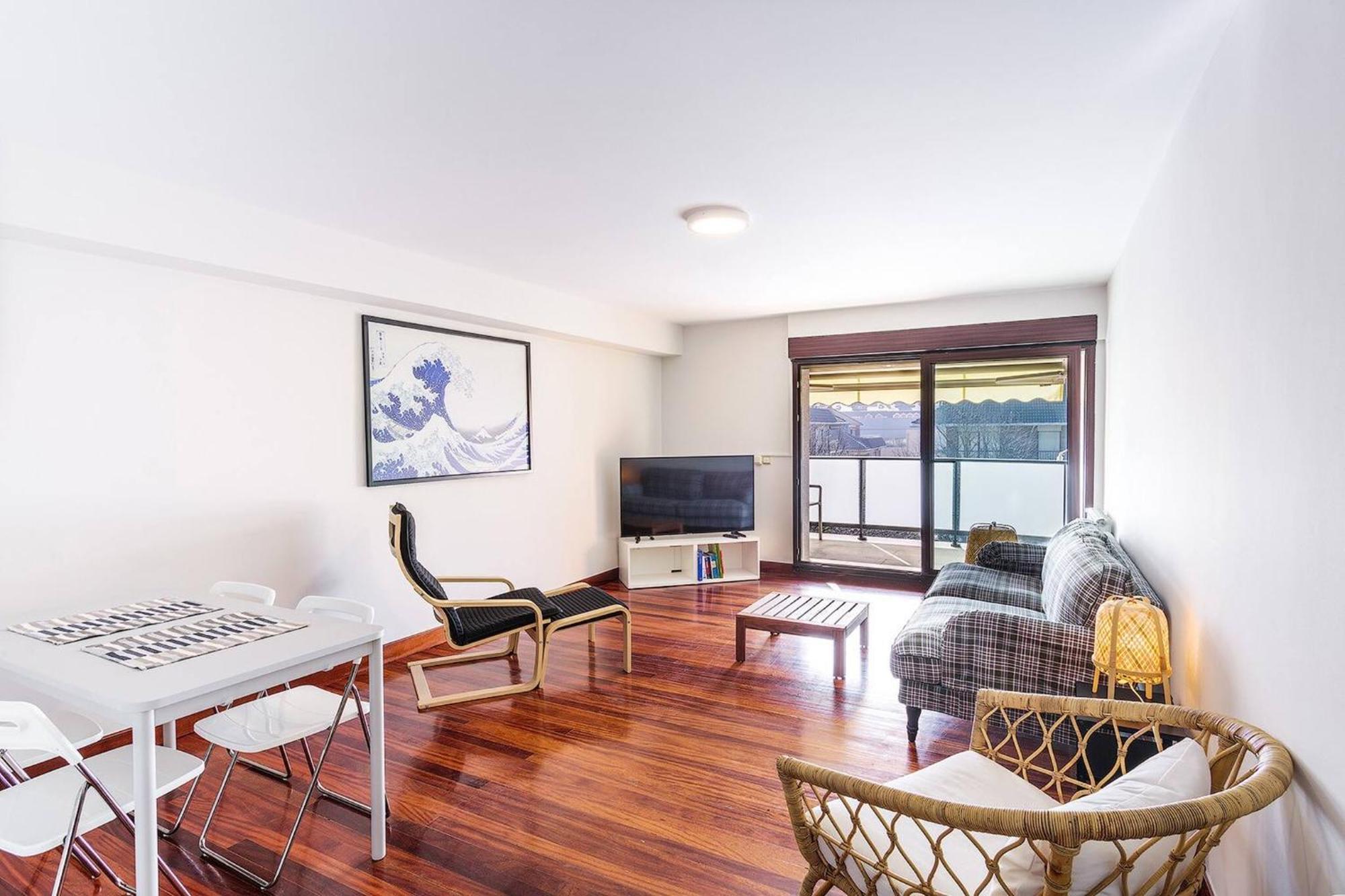 Earra - Casa Damatxo, Terraza, 1 Minuto A La Playa, Zona Tranquila Apartment Zarautz Ngoại thất bức ảnh